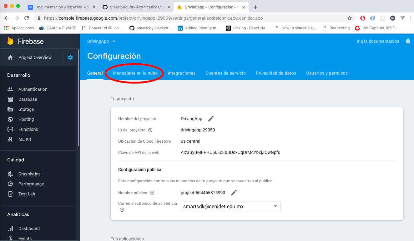 FCM key Server 2