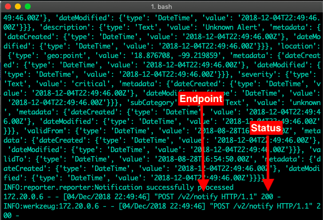 Docker Logs QuantumLeap