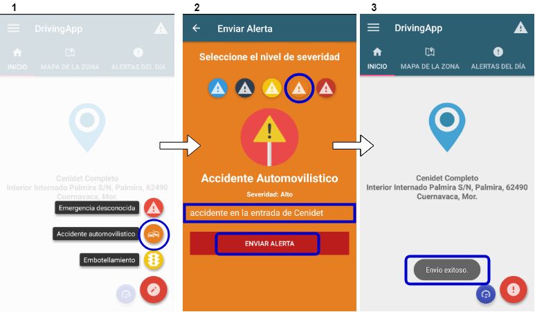 Crear Alerta de Tráfico